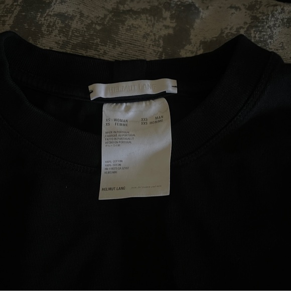 HELMUT LANG Authentic classic embroidered logo T-shirt - Picture 6 of 6